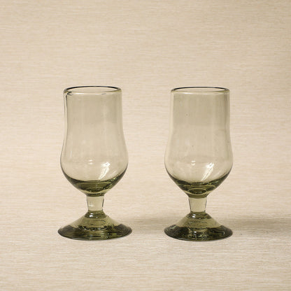 Handmade Tulip Glass