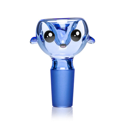 14mm Blue Whale Glass Bong Bowl