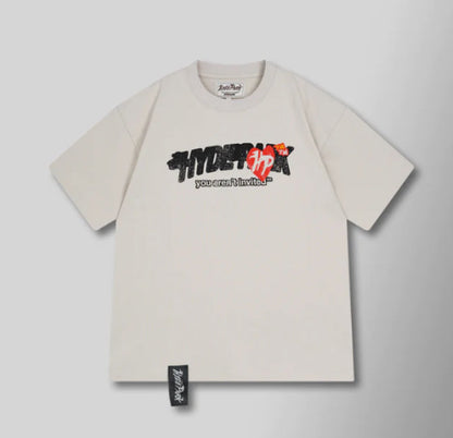 HYDE PARK- DOUBLE ARCH TEE - CREAM