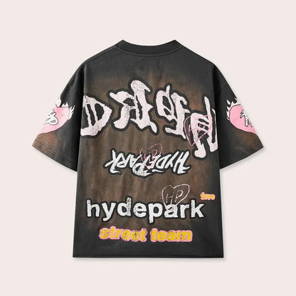 HYDEPARK- "Street Team" Tee (Black)