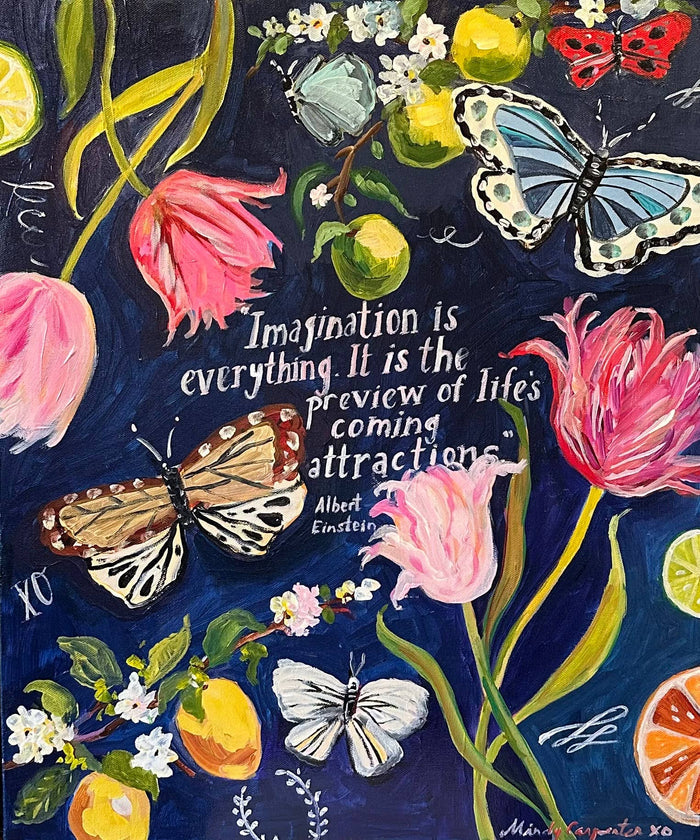 Imagination is Everything Greeting Card
