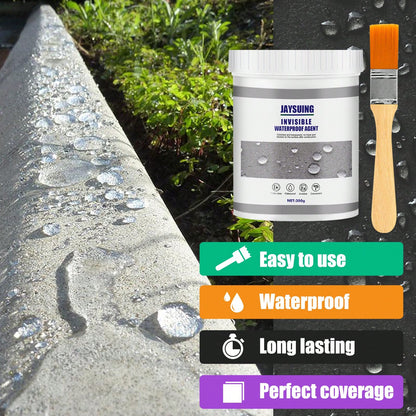 JAYSUING Transparent Waterproof Sealant,Suitable For Pipes, Walls, Roofs, Shingles, Tiles- Emergency Leak Fix, Multi-Surface Adhesive, Indoor/Outdoor Use