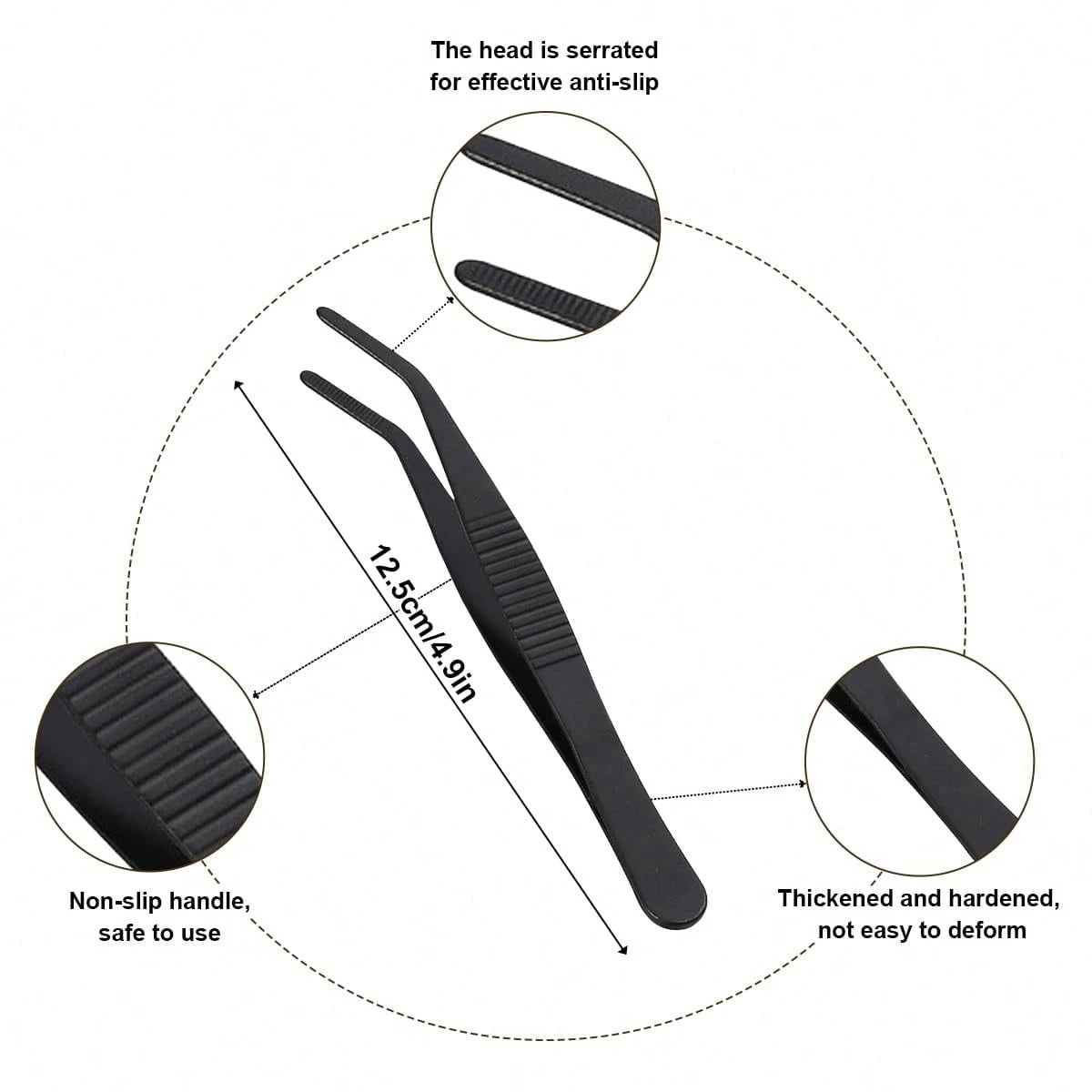 Jumping Spider Feeding Dish Set, Magnetic Water Bowl, Reptile Feeding Tongs, Jumping Spider Enclosure Accessories.