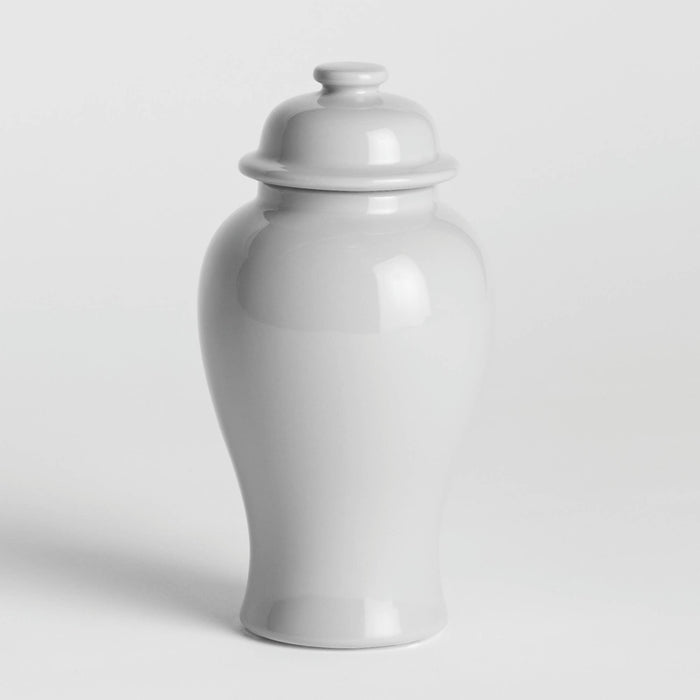 Koa  Mini Ginger Jar - White