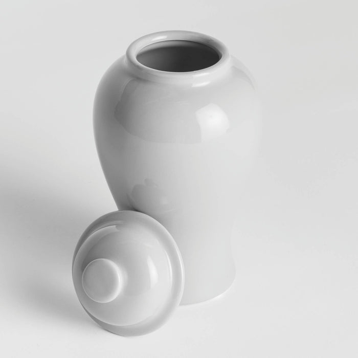 Koa  Mini Ginger Jar - White