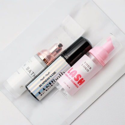 Foam Pump Bottles with Your Logo Wash Bottles Mega Lash Academy