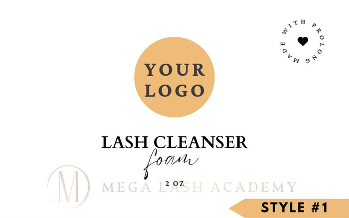 Lash Shampoo x 20 [Includes FREE Private Label] Facial Cleansers Mega Lash Academy