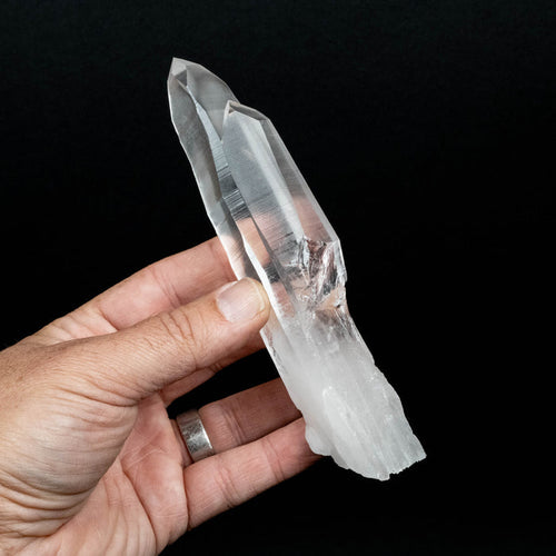 Lemurian Seed Quartz Crystal 240 g 161x35mm - InnerVision Crystals
