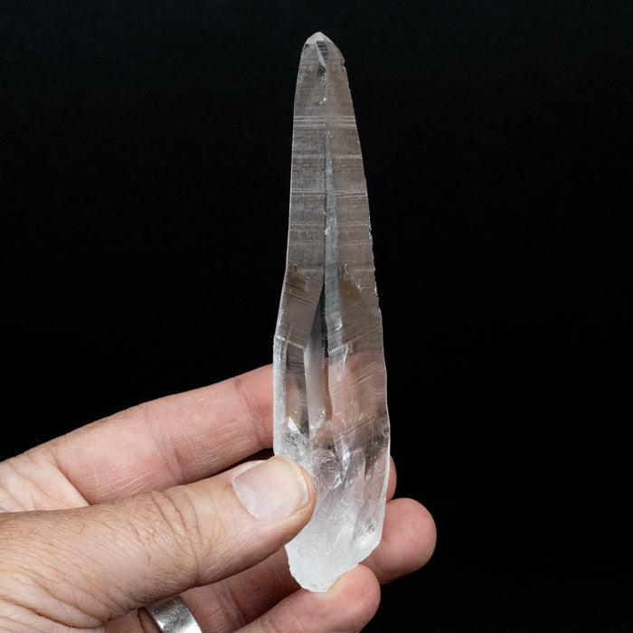 Lemurian Seed Quartz Crystal 78 g 120x30mm - InnerVision Crystals