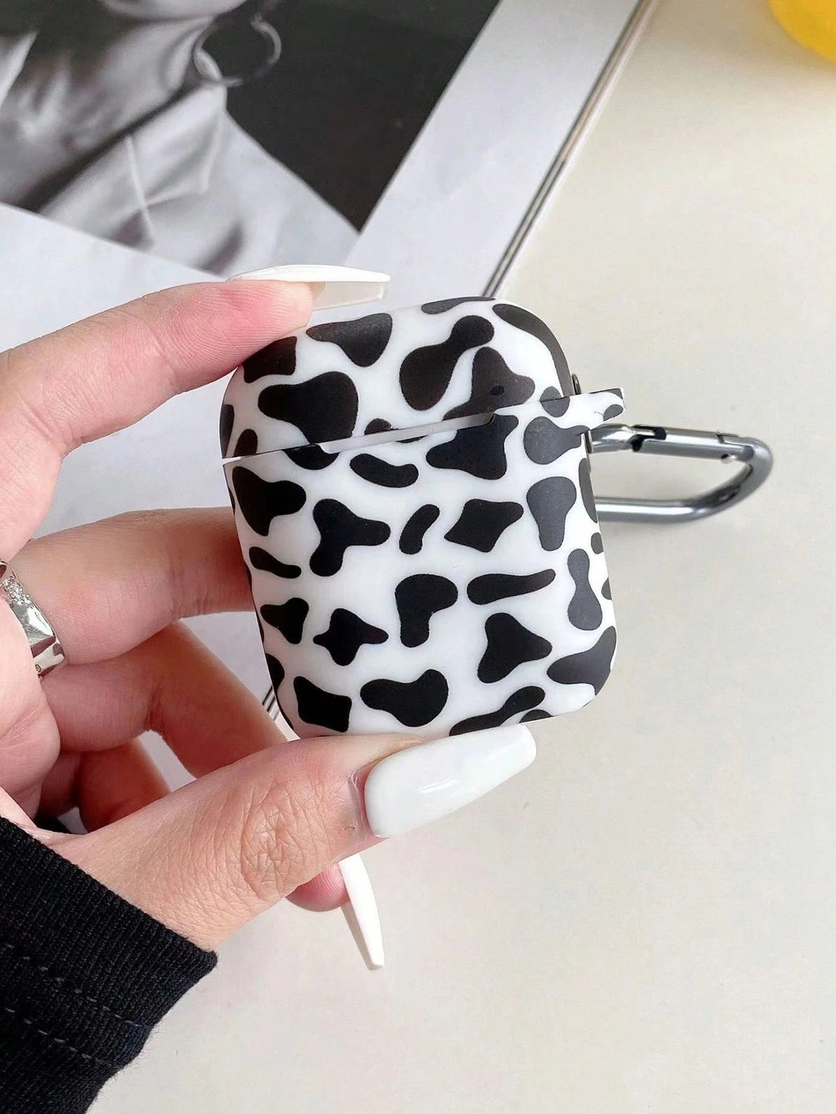 Leopard Print Earphone Case Compatible With Airpods Pro 2 Bluetooth Wireless Earphone Protective Shell Ditsy Floral 4 Anti-Fall 3rd Generation Protective Case Pro Soft Silicone One-Piece Suitable For
