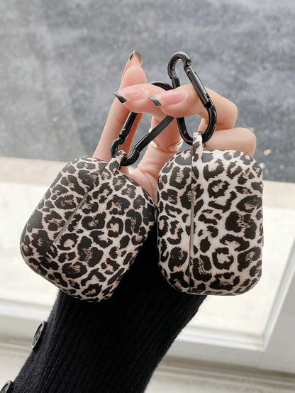 Leopard Print Earphone Case Compatible With Airpods Pro 2 Bluetooth Wireless Earphone Protective Shell Ditsy Floral 4 Anti-Fall 3rd Generation Protective Case Pro Soft Silicone One-Piece Suitable For