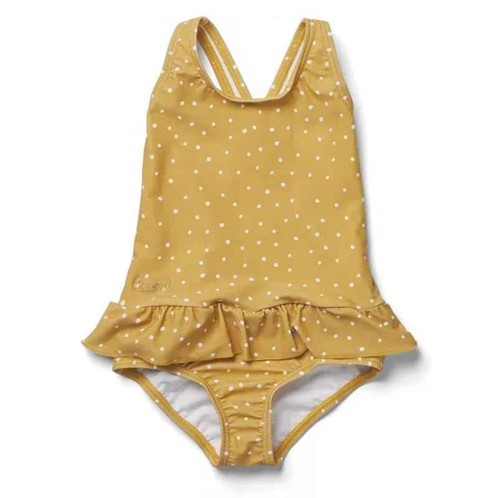 Liewood® Otroške enodelne kopalke Amara Confetti Yellow Mellow Liewood