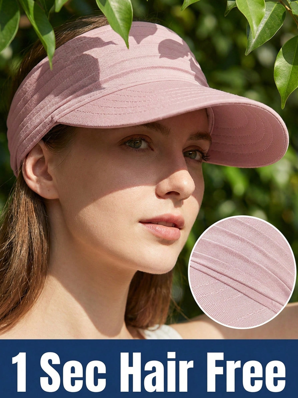 Lightweight Visor Cap With Wide Brim For UV Protection Breathable Golf Hats Women Men Stretchy Tennis Hat Sunshade Athletic Headbands Caps For Summer Beach Vacations Outdoor Running Sports Sun Headwea