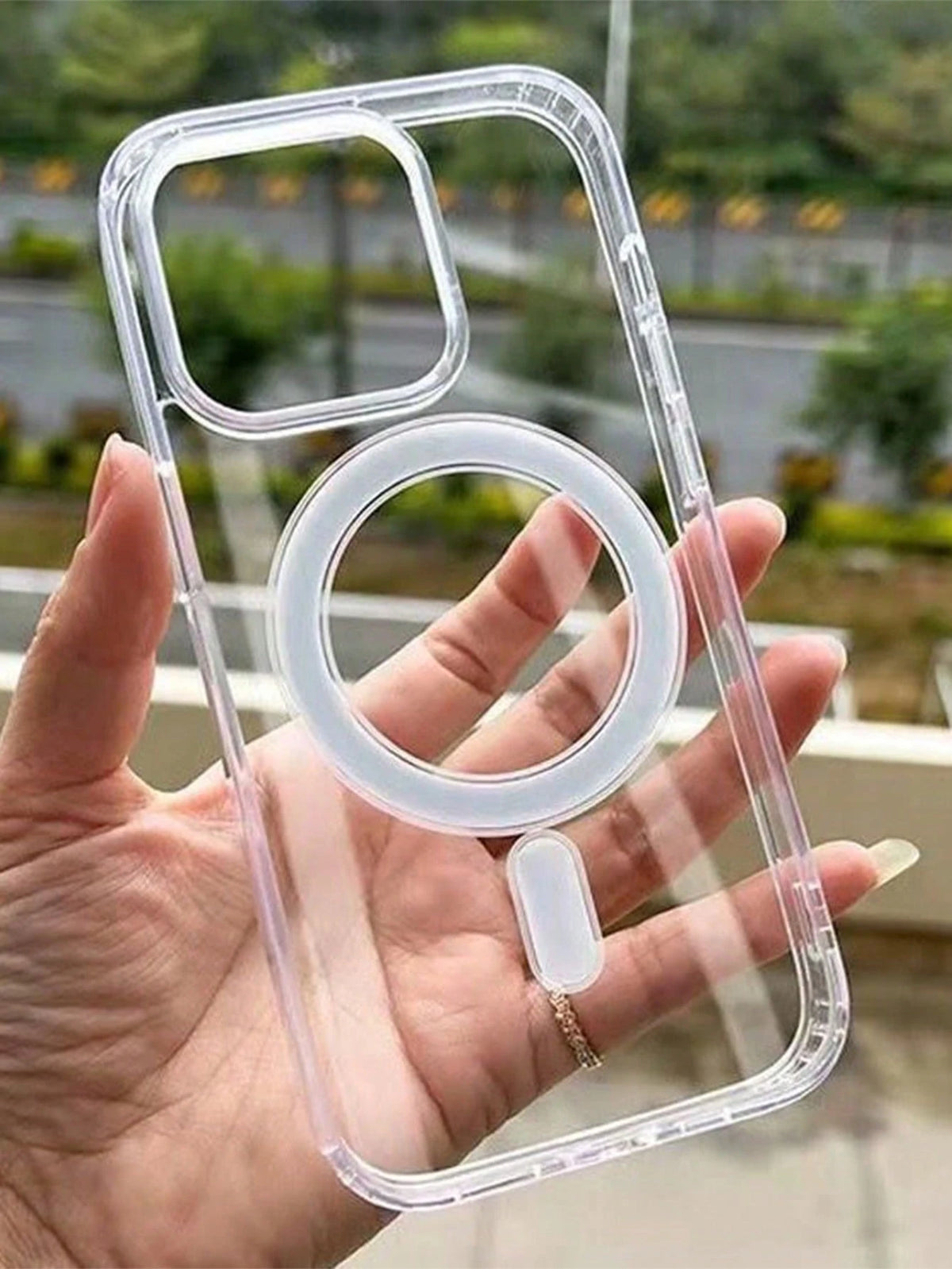 Luxury Magnetic Transparent Acrylic Wireless Charging Protective Case, Compatible With IP17Promax/ 16promax/17pro/17/16 15 14 13 12 11 7/8/SE2/SE3 13 12 16 15 14 7/8 Plus 16 15 14 13 12 11 Pro 16 15 1