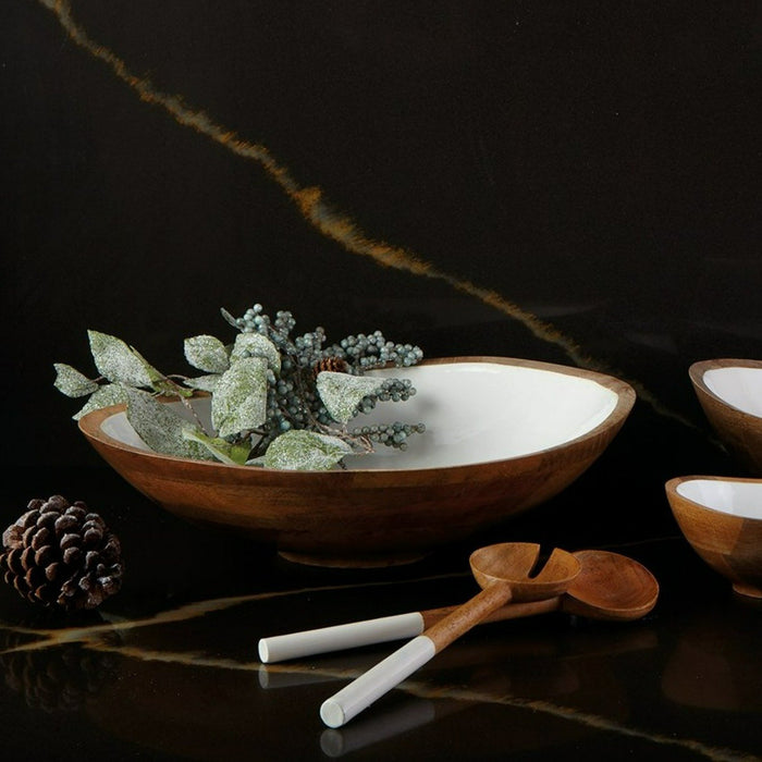 Madras Mango Wood Serving Set