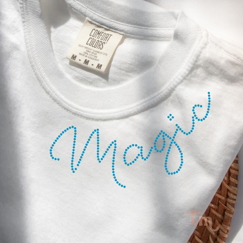 Magic Collar SHEET OF FOUR SPANGLE TRANSFER