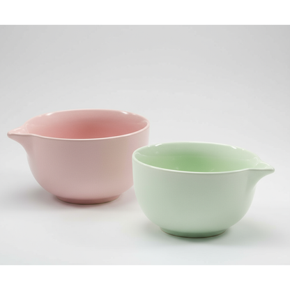 Matcha Bowl With Spout, Colored Glaze