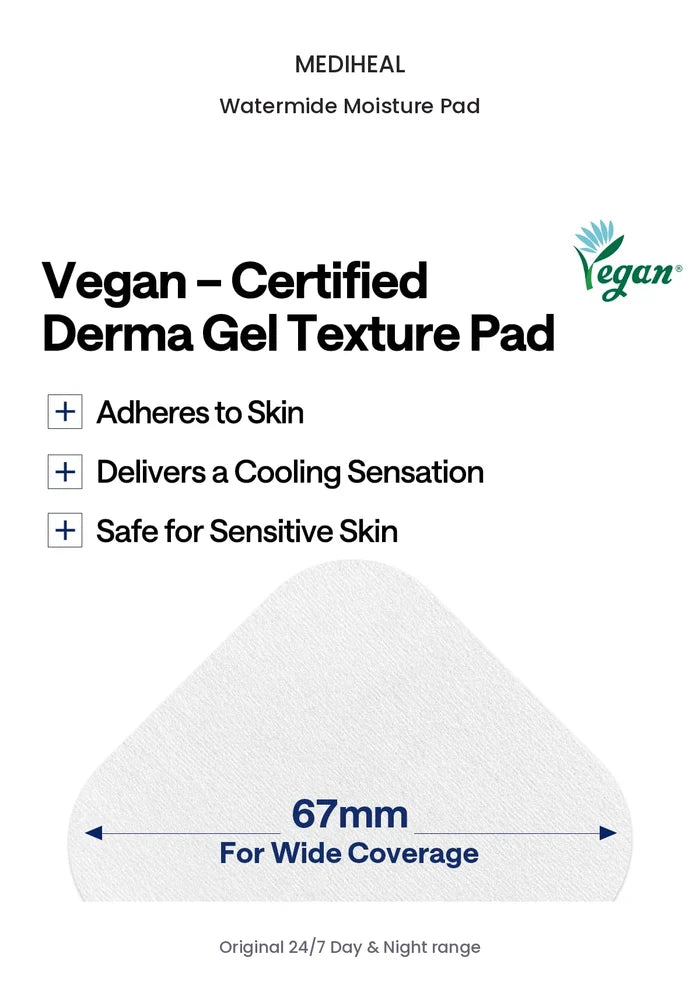 MEDIHEAL Watermide Moisture Pad original fabric information