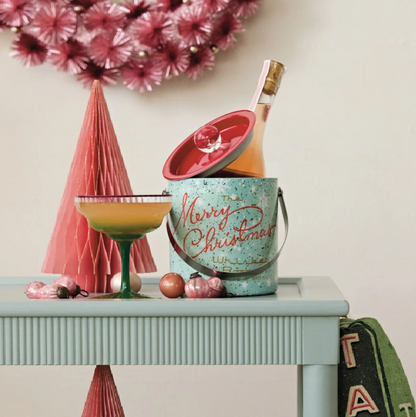 'Merry Christmas' Whiskey Room Ice Bucket - 13 Hub Lane   |  Ice Buckets
