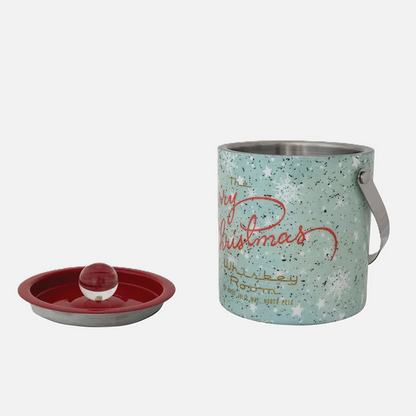 'Merry Christmas' Whiskey Room Ice Bucket - 13 Hub Lane   |  Ice Buckets