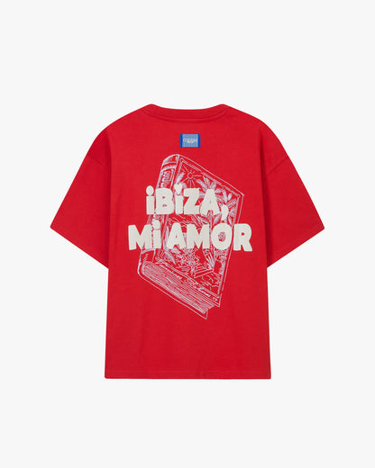 Mi Amor Tee Red