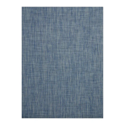 Mini Basketweave Floor Mats, Chambray