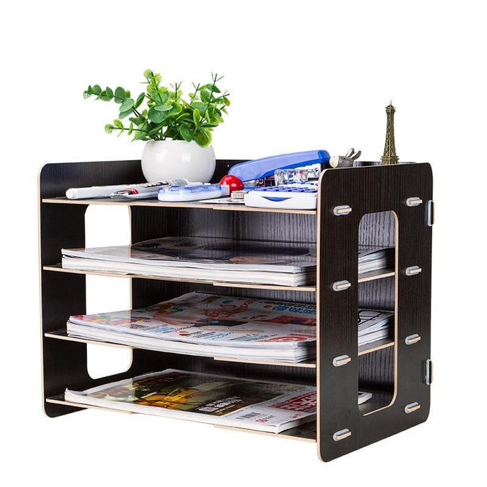 Minimalist Data & Files Storage Rack Shelf