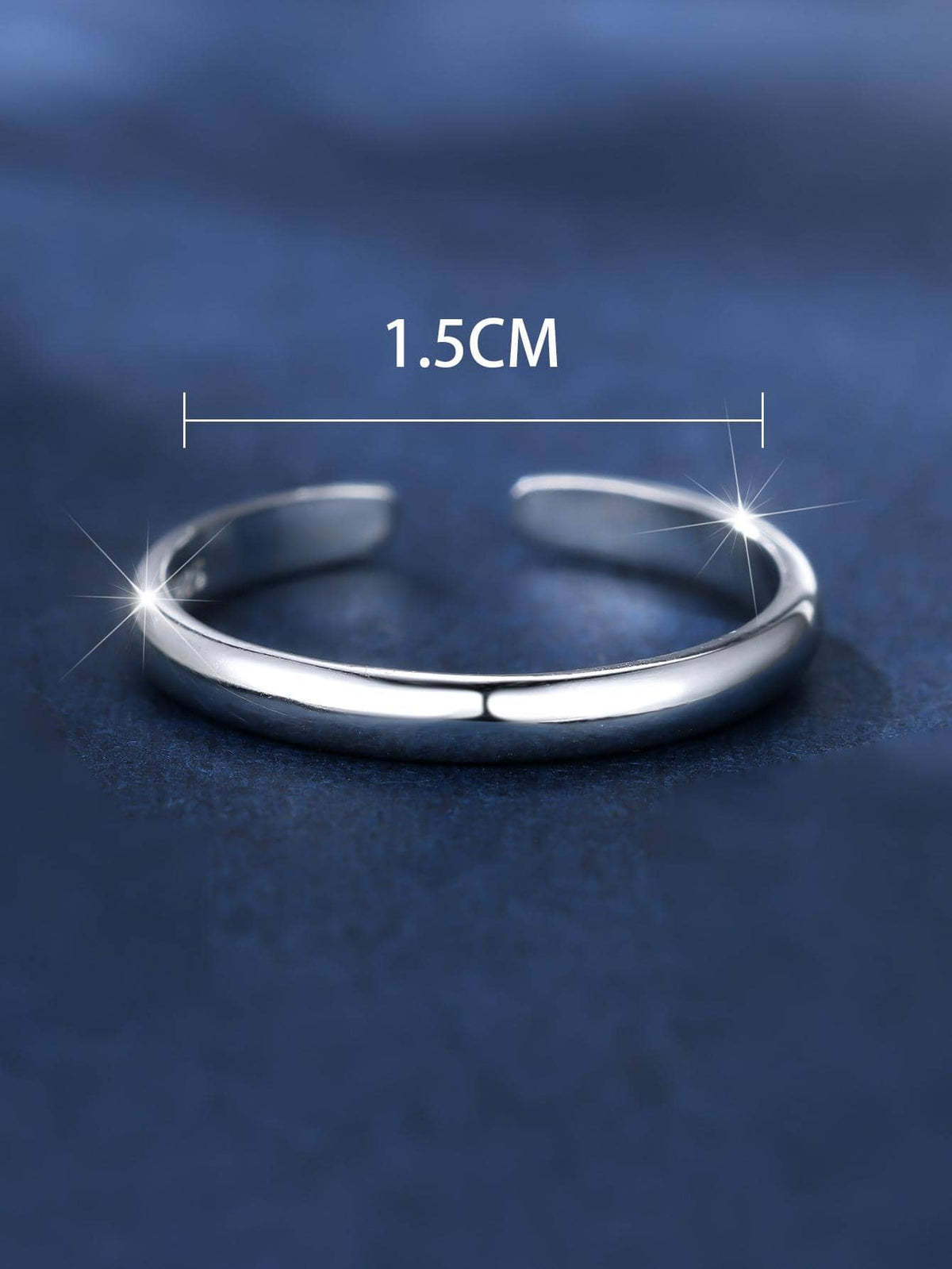 Minimalist Sterling Silver Cuff Toe Ring