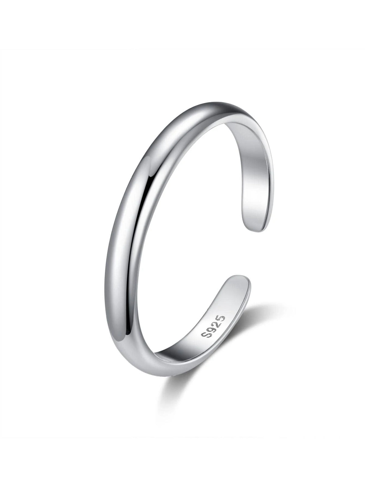 Minimalist Sterling Silver Cuff Toe Ring
