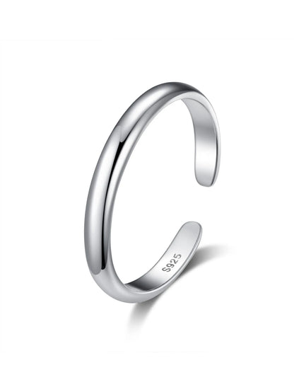 Minimalist Sterling Silver Cuff Toe Ring
