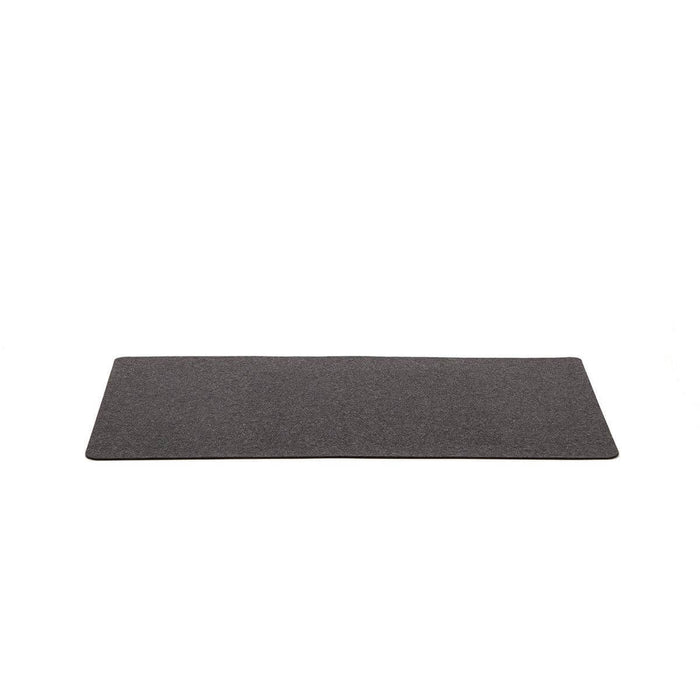 Mosen Large Merino Wool Felt Desk Pad, Charcoal