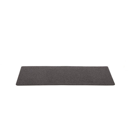 Mosen Large Merino Wool Felt Desk Pad, Charcoal