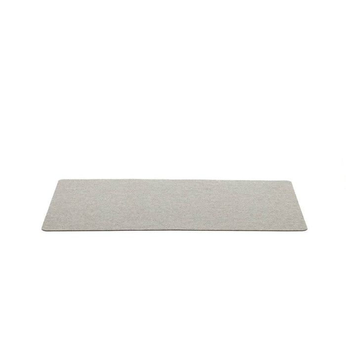 Mosen Large Merino Wool Felt Desk Pad, Granite