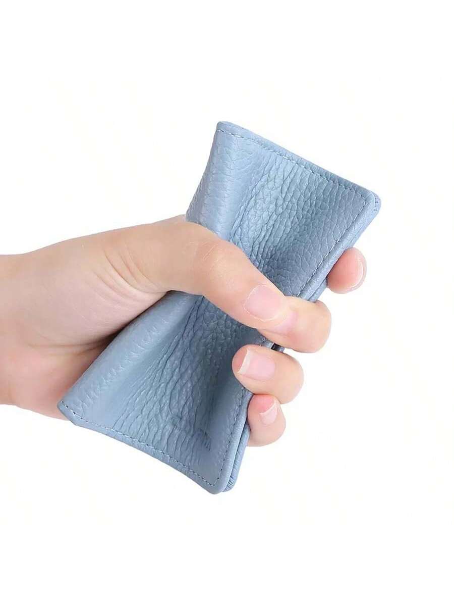 Multi-Card Slot Solid Color Portable Card Case Universal Bank Card Credit Card ID Bus Card Holder Travel Card Organizer