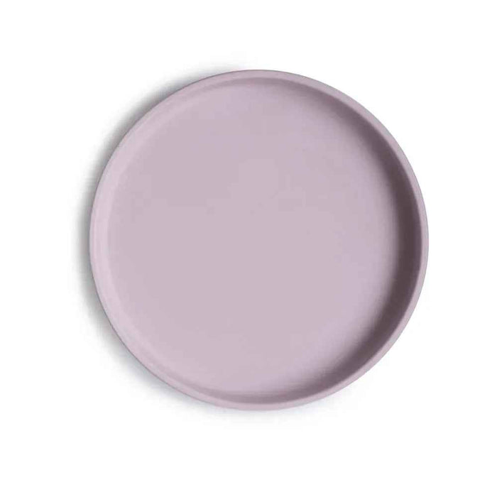 Mushie® Silikonski krožnik z vakumskim dnom Soft Lilac Mushie