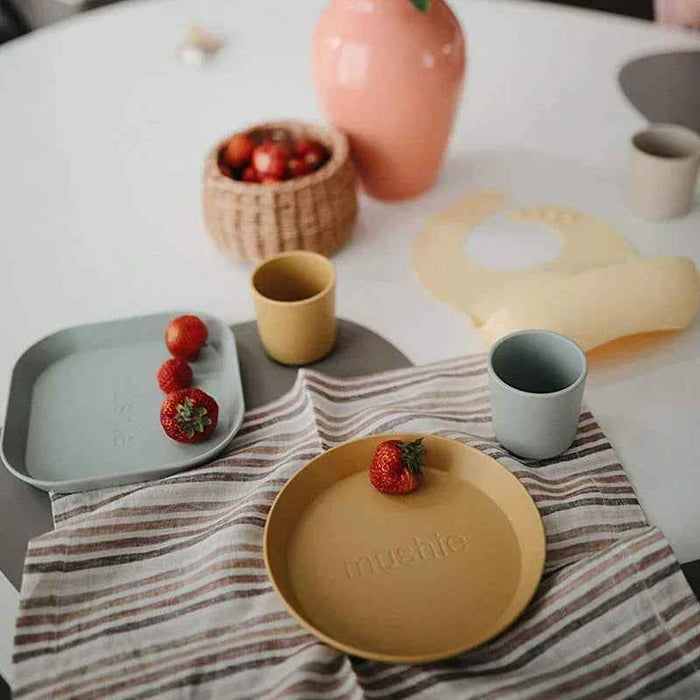 Mushie® Set dveh kozarčkov Blush Mushie