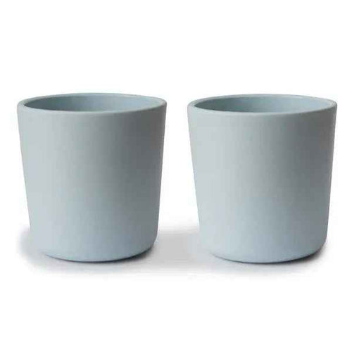 Mushie® Set dveh kozarčkov Powder Blue Mushie