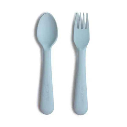 Mushie® Otroški pribor Powder Blue Mushie