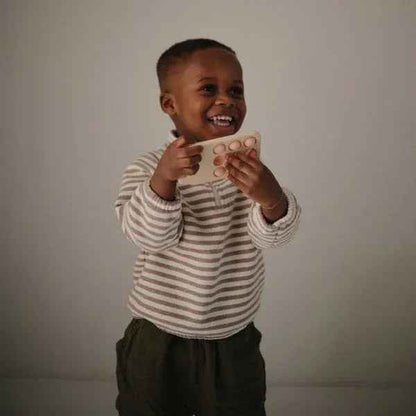 Mushie® Aktivnostna igračka iz silikona Telefon Blush Mushie