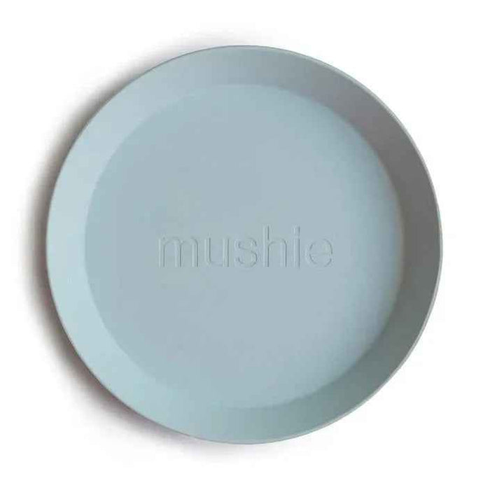 Mushie® Set dveh krožnikov Powder Blue Mushie
