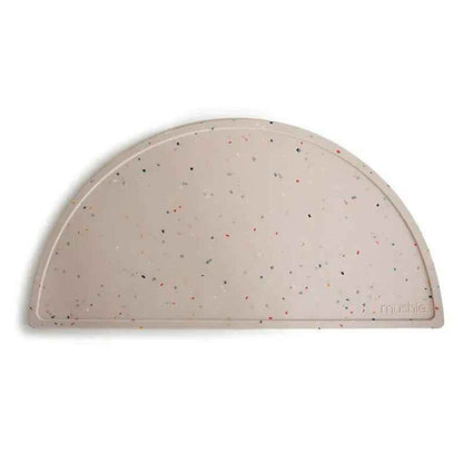 Mushie® Silikonska podloga za hranjenje Vanilla Confetti Mushie