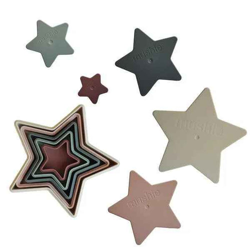Mushie® Zvezdice za zlaganje Star Mushie