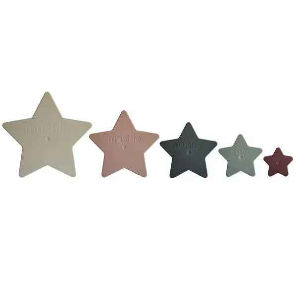 Mushie® Zvezdice za zlaganje Star Mushie