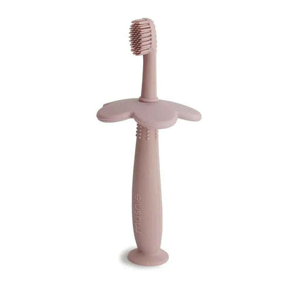 Mushie® Silikonska zobna ščetka Blush Mushie