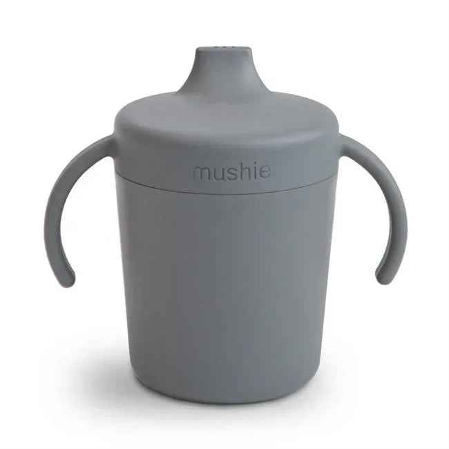 Mushie® Kozarček za učenje pitja Sippy Cup Smoke Mushie