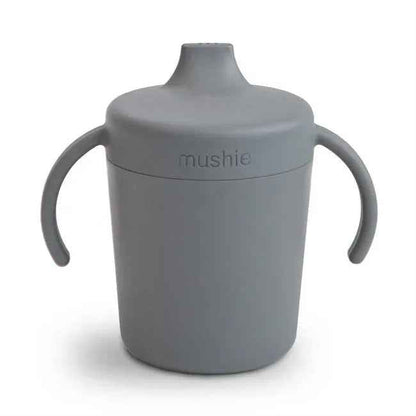 Mushie® Kozarček za učenje pitja Sippy Cup Smoke Mushie