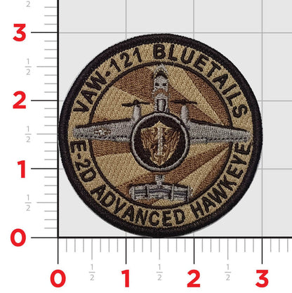 Official VAW-121 Bluetails E-2 Hawkeye Shoulder Patch
