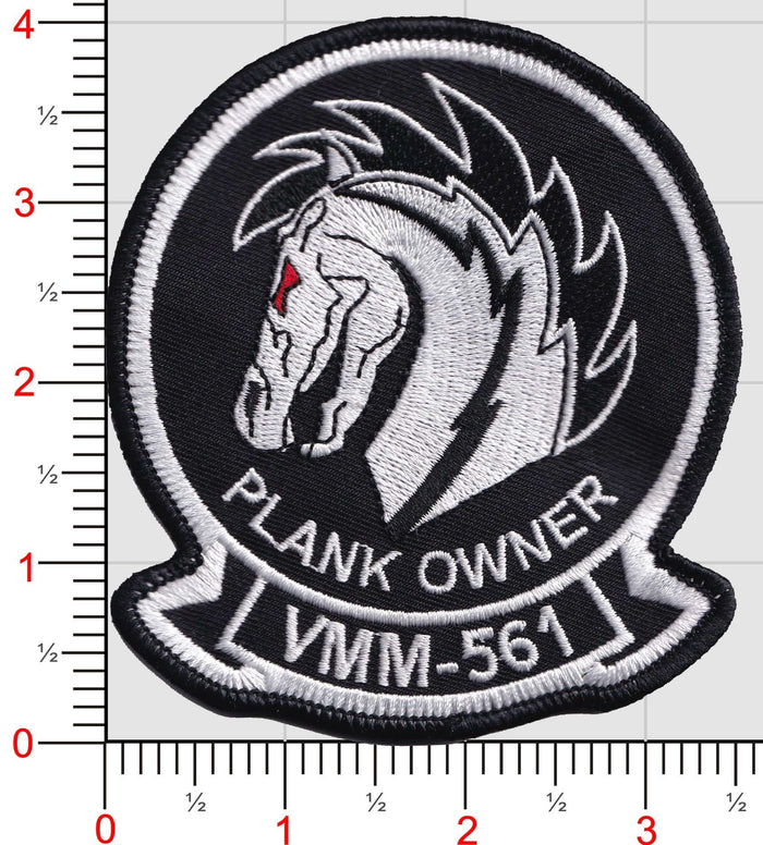 Officially Licensed VMM-561 Pale Horse Plank Owner Patch