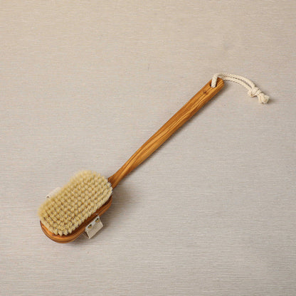 Olive wood bath brush