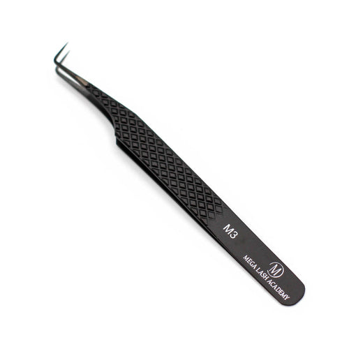 Onyx - M3 - 90 Degree Volume Tweezers Tweezers Mega Lash Academy